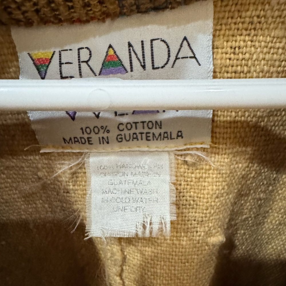 Veranda Geometric Vintage Patterned Jacket - image 7